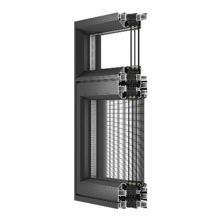 Impact-Resistant Inward Casement Window Impact-Resistant Inward Casement Window